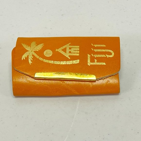 Genuine Leather Bonney 6 Key Holder Pouch Case Made in Fiji - Picture 2 of 9